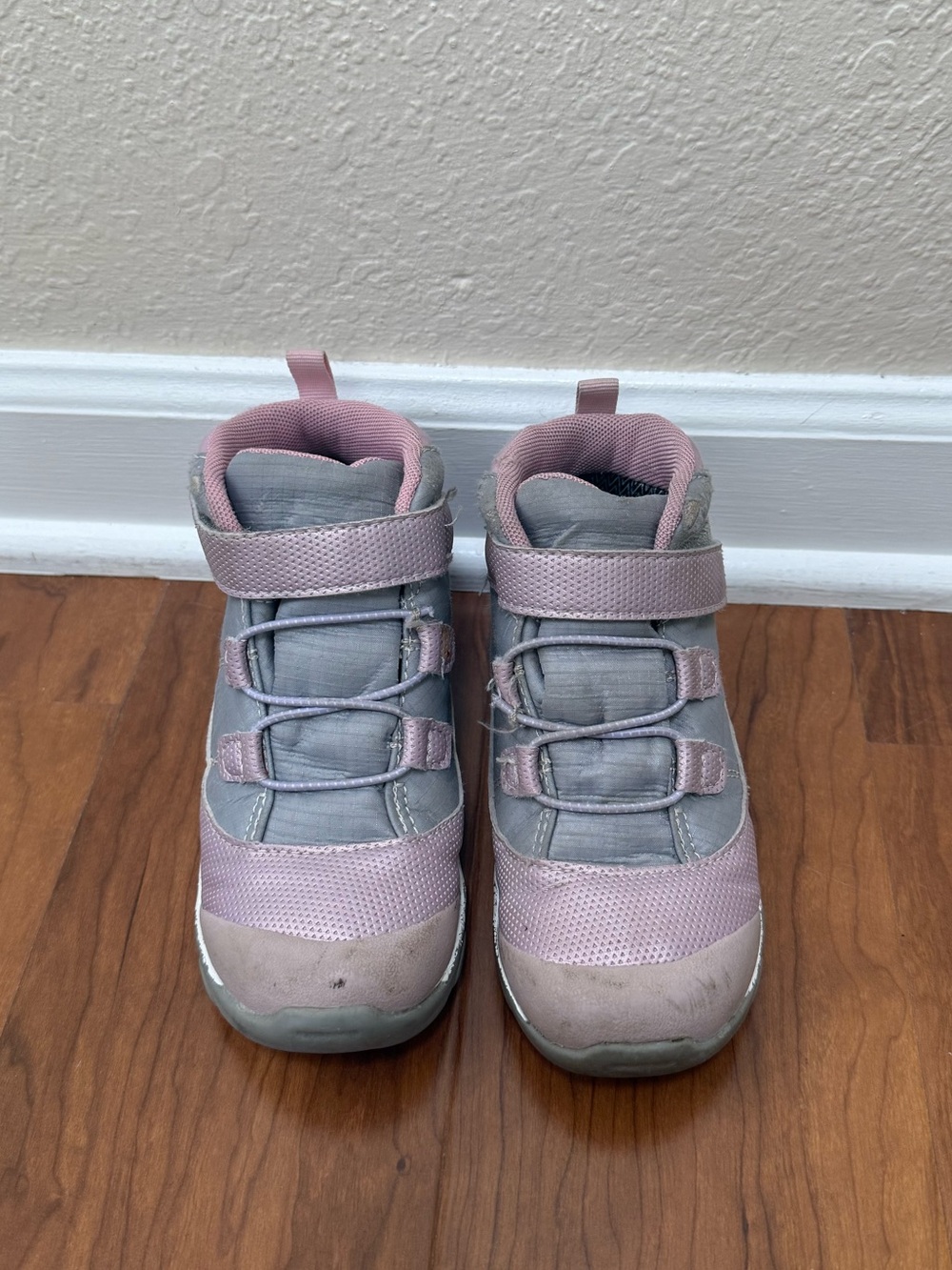 See Kai Run Girls High Top Sneakers Gray Pink Size 11